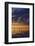 Remnants of an Old Pier Poke Out at the Great Salt Lake in Utah Near Saltair-Clint Losee-Framed Photographic Print
