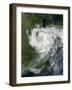 Remnants of Hurricane Isaac over the Central United States-null-Framed Photographic Print