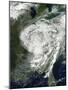 Remnants of Hurricane Isaac over the Eastern United States-null-Mounted Photographic Print