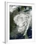 Remnants of Hurricane Isaac over the Eastern United States-null-Framed Photographic Print