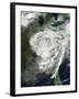 Remnants of Hurricane Isaac over the Eastern United States-null-Framed Photographic Print