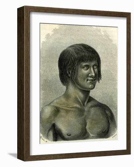 Remo Indian 1869 Peru-null-Framed Giclee Print