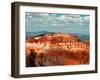 Remote Barren Landscape with Rocky Mountains-Salvatore Elia-Framed Photographic Print