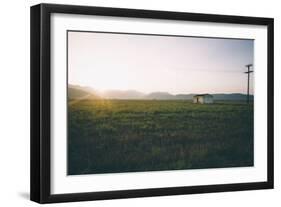 Remote Landscape in Greece-Clive Nolan-Framed Photographic Print