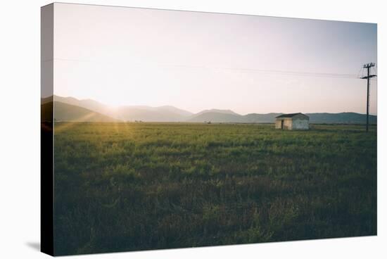 Remote Landscape in Greece-Clive Nolan-Stretched Canvas