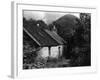 Remote Scottish Cottage-null-Framed Photographic Print