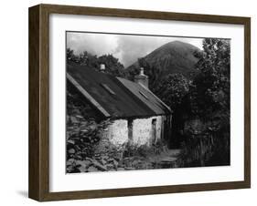 Remote Scottish Cottage-null-Framed Photographic Print