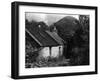 Remote Scottish Cottage-null-Framed Photographic Print