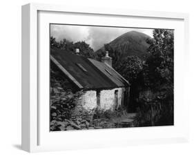 Remote Scottish Cottage-null-Framed Photographic Print