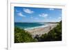 Remote White Sand Beach in Barbuda, Antigua and Barbuda, West Indies, Caribbean, Central America-Michael Runkel-Framed Photographic Print