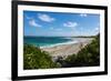 Remote White Sand Beach in Barbuda, Antigua and Barbuda, West Indies, Caribbean, Central America-Michael Runkel-Framed Photographic Print