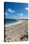 Remote White Sand Beach in Barbuda, Antigua and Barbuda, West Indies, Caribbean, Central America-Michael Runkel-Stretched Canvas