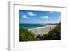 Remote White Sand Beach in Barbuda, Antigua and Barbuda, West Indies, Caribbean, Central America-Michael Runkel-Framed Photographic Print