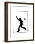Removal Man Running after the Horse and Van-Mary Baker-Framed Giclee Print