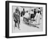 Removal of the gilt shrine from the Tomb of Tutankhamun, Valley of the Kings, Egypt, 1922-1923-Harry Burton-Framed Photographic Print