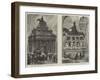 Removal of the Wellington Statue-Johann Nepomuk Schonberg-Framed Giclee Print