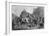 Removal of Wounded Soldiers from the Field of Battle, Crimean War-G Greatbach-Framed Giclee Print