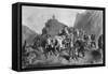 Removal of Wounded Soldiers from the Field of Battle, Crimean War-G Greatbach-Framed Stretched Canvas