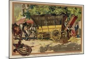 Removals Wagon-null-Mounted Giclee Print