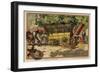 Removals Wagon-null-Framed Giclee Print