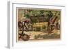 Removals Wagon-null-Framed Giclee Print