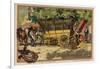 Removals Wagon-null-Framed Giclee Print