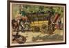 Removals Wagon-null-Framed Giclee Print