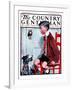 "Removing a Loose Tooth," Country Gentleman Cover, August 8, 1925-William Meade Prince-Framed Giclee Print