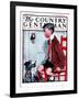 "Removing a Loose Tooth," Country Gentleman Cover, August 8, 1925-William Meade Prince-Framed Giclee Print