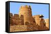 Remparts, Towers and Fortifications of Jaisalmer, Rajasthan, India, Asia-Godong-Framed Stretched Canvas