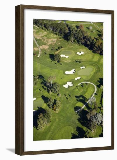 Remuera Golf Course, Auckland, North Island, New Zealand-David Wall-Framed Photographic Print