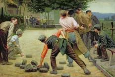 The Brawl, 1900 (painting)-Remy Cogghe-Giclee Print