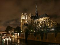 Notre Dame, Paris, France-Remy De La Mauviniere-Stretched Canvas