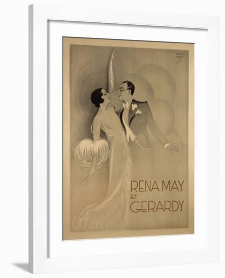 Rena May Et Gerardy-Vintage Posters-Framed Art Print