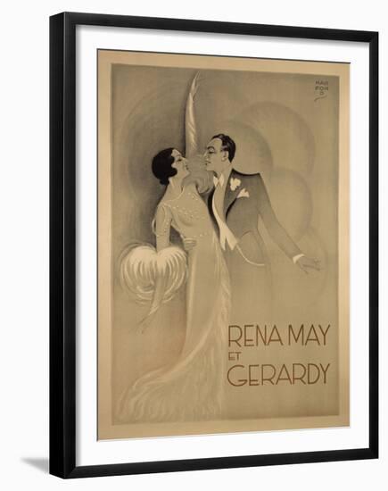 Rena May Et Gerardy-Vintage Posters-Framed Art Print