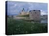 Renaissance Castle with Towers in Kalmar, Sweden, 13th Century-null-Stretched Canvas