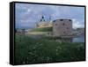 Renaissance Castle with Towers in Kalmar, Sweden, 13th Century-null-Framed Stretched Canvas