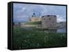 Renaissance Castle with Towers in Kalmar, Sweden, 13th Century-null-Framed Stretched Canvas