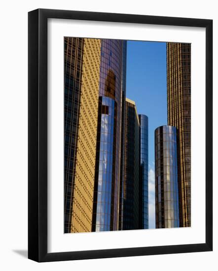 Renaissance Center, Detroit, Michigan, USA-null-Framed Photographic Print