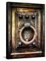 Renaissance Door Knocker in Florence-George Oze-Framed Stretched Canvas