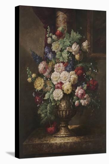 Renaissance Floral-Cho-Stretched Canvas