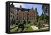 Renaissance Garden, Leonardo da Vinci's House and Museum, Clos Luce, Amboise, Loire Valley, France-Peter Richardson-Framed Stretched Canvas