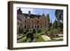 Renaissance Garden, Leonardo da Vinci's House and Museum, Clos Luce, Amboise, Loire Valley, France-Peter Richardson-Framed Photographic Print