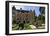 Renaissance Garden, Leonardo da Vinci's House and Museum, Clos Luce, Amboise, Loire Valley, France-Peter Richardson-Framed Photographic Print