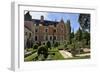 Renaissance Garden, Leonardo da Vinci's House and Museum, Clos Luce, Amboise, Loire Valley, France-Peter Richardson-Framed Photographic Print