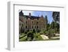 Renaissance Garden, Leonardo da Vinci's House and Museum, Clos Luce, Amboise, Loire Valley, France-Peter Richardson-Framed Photographic Print