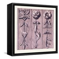 Renaissance Ornament-null-Framed Stretched Canvas