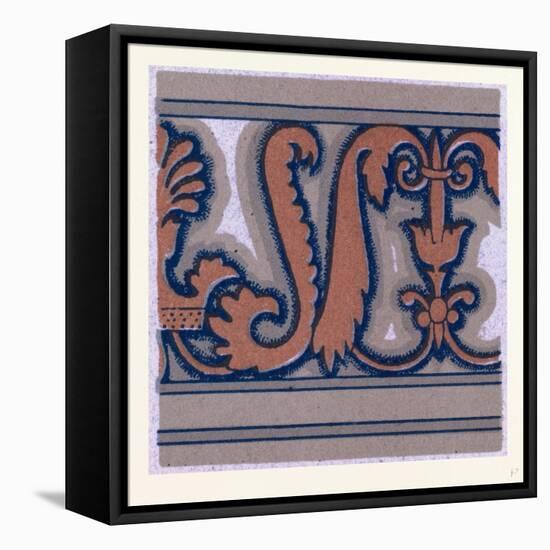 Renaissance Ornament-null-Framed Stretched Canvas