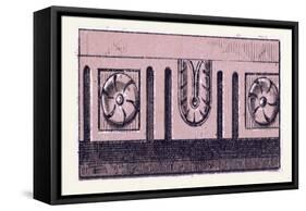 Renaissance Ornament-null-Framed Stretched Canvas