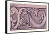 Renaissance Ornament-null-Framed Stretched Canvas